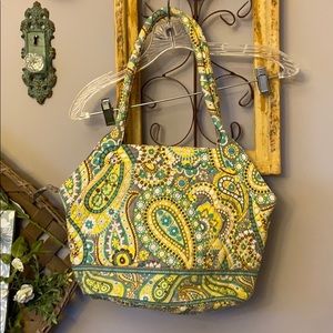 Vera Bradley Lemon Parfait Shoulder Bag